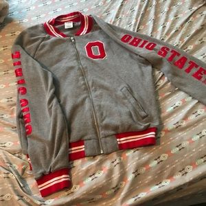 Victoria Secret Ohio State letter jacket